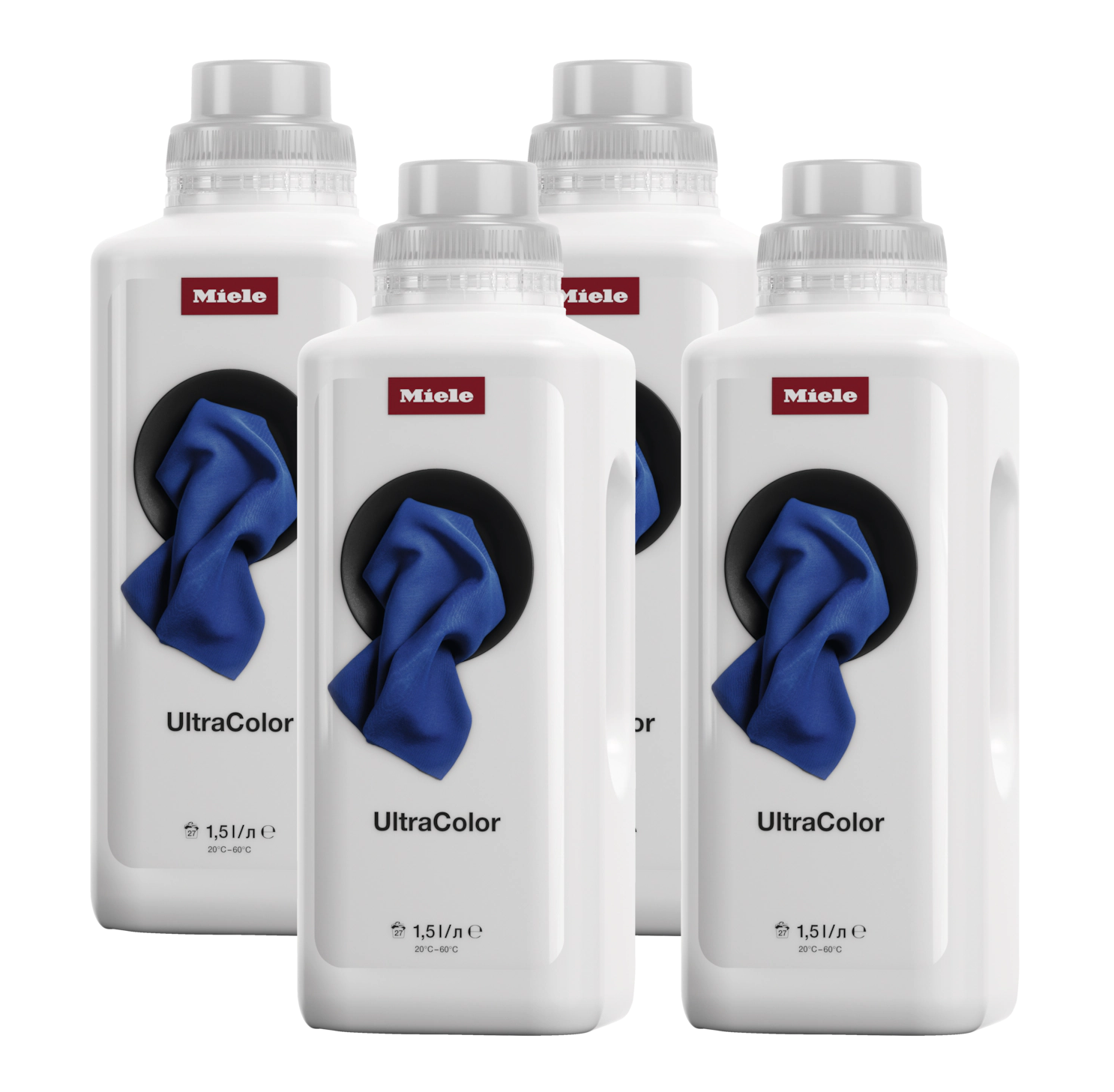 Набор для стирки цветного белья UltraColor Aqua WA UC 1501 L 1,5лх4 шт. Miele купить в Чебоксарах | Всегда в наличии! | Артикул 12647690 | Официальный сайт