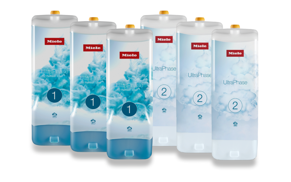 Набор картриджей для стирки UltraPhase Refresh Elixir (6 шт) Miele купить в Чебоксарах | Всегда в наличии! | Артикул 11615140 | Официальный сайт