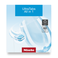 Таблетки для мытья посуды в ПММ UltraTabs All in 1 GS CL 0607 T 60 шт. Miele купить в #REGION_NAME_DECLINE_PP# | Всегда в наличии! | Артикул 12737750 | Официальный сайт