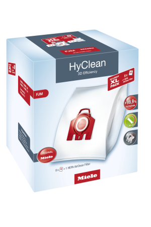 Комплект мешков пылесборников Allergy XL Pack 2 HyClean FJM + фильтр HA 50 Miele купить в Чебоксарах | Всегда в наличии! | Артикул 10632910 | Официальный сайт