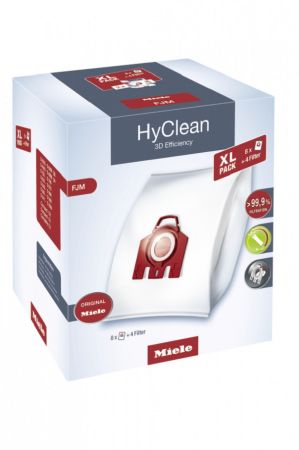 Комплект мешков пылесборников XL FJM HyClean 3D Miele купить в Чебоксарах | Всегда в наличии! | Артикул 10455090 | Официальный сайт